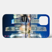 View of skyline met reflectie in water, Miami Case-Mate iPhone Case (Achterkant (horizontaal))