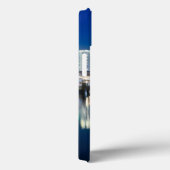 View of skyline met reflectie in water, Miami Case-Mate iPhone Case (Achterkant / Rechts)