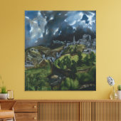 View of Toledo by El Greco Canvas Afdruk (Insitu (Woonkamer))
