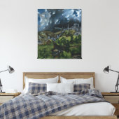 View of Toledo by El Greco Canvas Afdruk (Insitu (Slaapkamer))