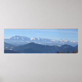 View on Tatras from Beskids Poster