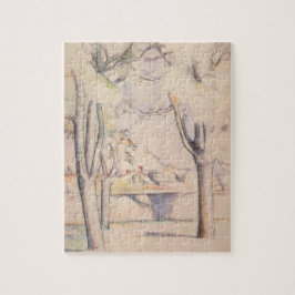 View Thru the Trees van Paul Cezanne, Vintage Kuns Legpuzzel