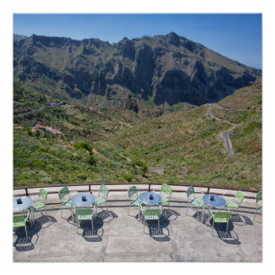 Viewpoint Teno Mountains Perfect Poster