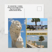 Views of St. Augustine, Florida Briefkaart (Voorkant / Achterkant)