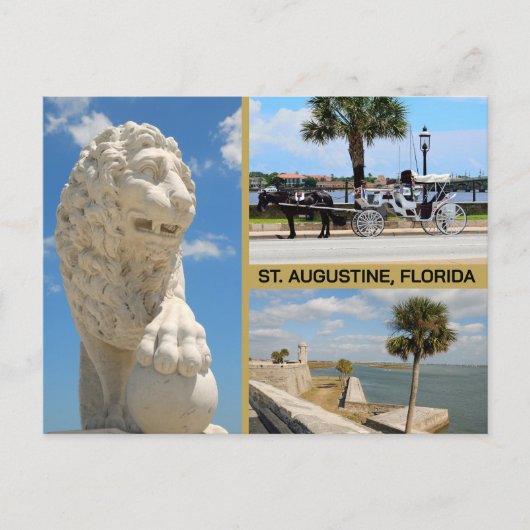Views of St. Augustine, Florida Briefkaart (Voorkant)