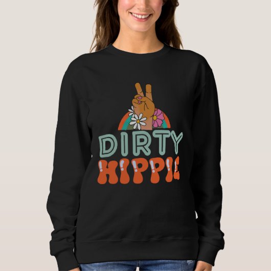 Vieze Hippie BoHo Hippie Trui (Voorkant)