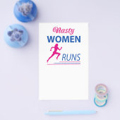 Vieze vrouwen lopen flyer (Enkel)