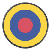viezuela vlag rond ronde symbool hockey puck (Voorkant)