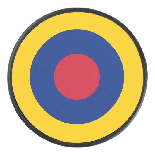 viezuela vlag rond ronde symbool hockey puck (Voorkant)