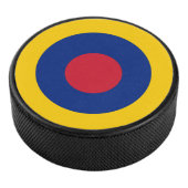 viezuela vlag rond ronde symbool hockey puck (3/4)