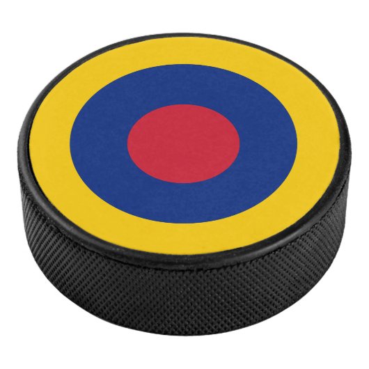 viezuela vlag rond ronde symbool hockey puck (3/4)