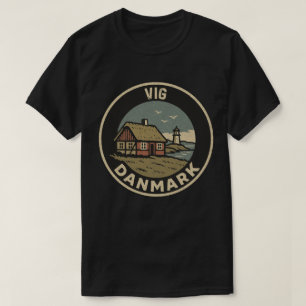 Vig, Denemarken Danmark T-shirt