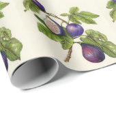 Vig kerstpapier met vingerafdrukken - Traditioneel Cadeaupapier (Rol Hoek)