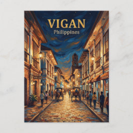 Vigan Erfgoedstad Filipijnen Briefkaart