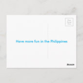 Vigan, Ilocos Sur Briefkaart (Achterkant)