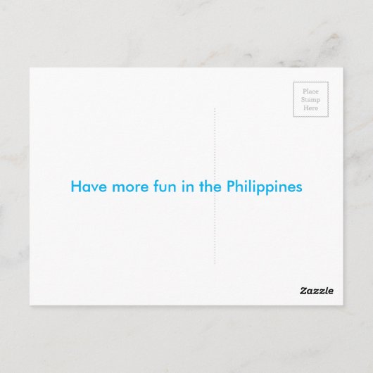 Vigan, Ilocos Sur Briefkaart (Achterkant)