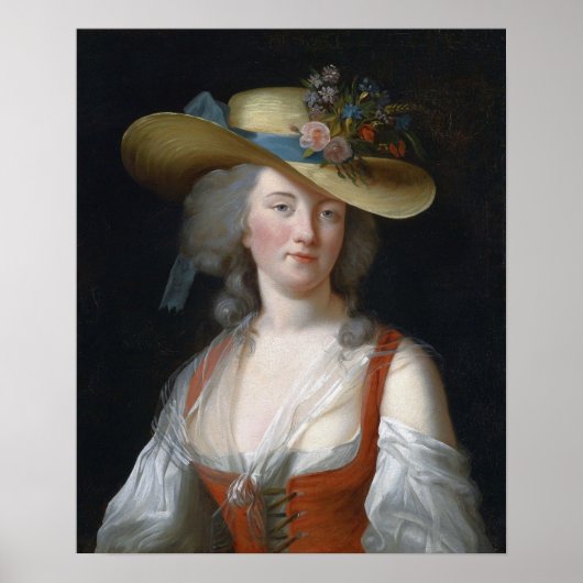 Vigée Le Brun - Anne Catherine Poster (Voorkant)