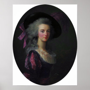 Vigée Le Brun - Charlotte Marie Felicite Poster