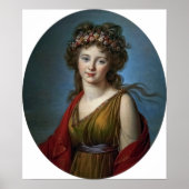Vigée Le Brun - Countess Kagenek in Flora Poster (Voorkant)
