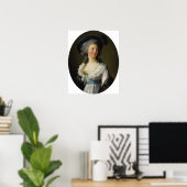 Vigée Le Brun - De Moreton Gravin Van Moreton Van  Poster (Thuiskantoor)