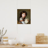 Vigée Le Brun - Elisabeth Isabella Mniszech Poster (Keuken)
