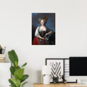 Vigée Le Brun - Elisabeth van Frankrijk Versailles Poster (Thuiskantoor)