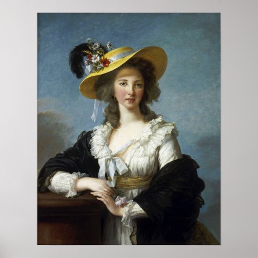 Vigée Le Brun - Hertogin De Polignac Poster (Voorkant)