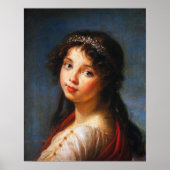 Vigée Le Brun - Julie Poster (Voorkant)