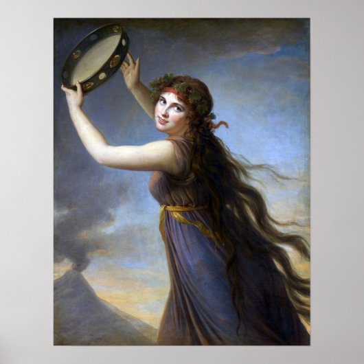 Vigée Le Brun - Lady Hamilton Poster (Voorkant)