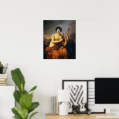 Vigée Le Brun - Madame De Stael als Corinne Poster (Thuiskantoor)