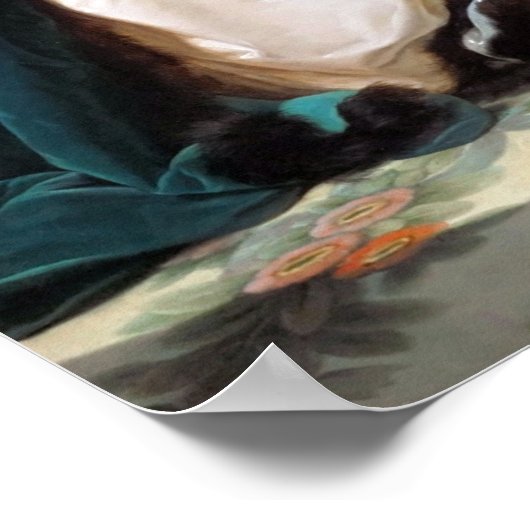 Vigée Le Brun - Marie Antoinette Poster (Hoek)