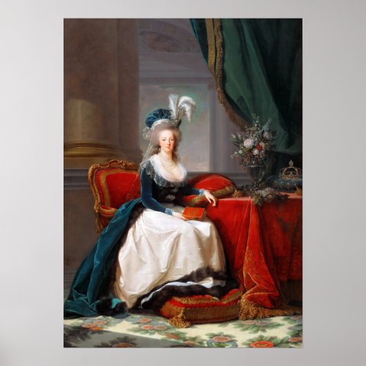 Vigée Le Brun - Marie Antoinette Poster (Voorkant)
