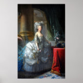 Vigée Le Brun - Marie Antoinette Poster (Voorkant)