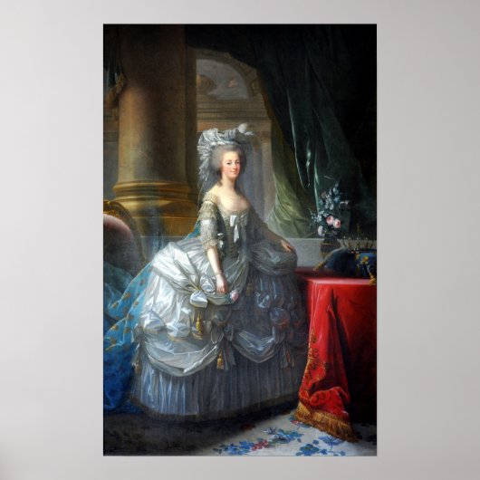 Vigée Le Brun - Marie Antoinette Poster (Voorkant)