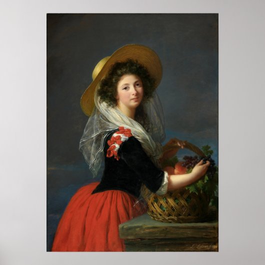 Vigée Le Brun - Marie Gabrielle De Gramont Poster (Voorkant)