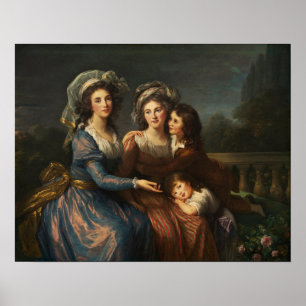 Vigée Le Brun - Markiezin De Pezay, M De Rouge Poster
