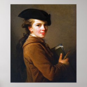 Vigée Le Brun - portret van de broer van de kunste Poster