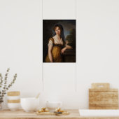 Vigée Le Brun - Portret van een vrouw 1803 Poster (Keuken)