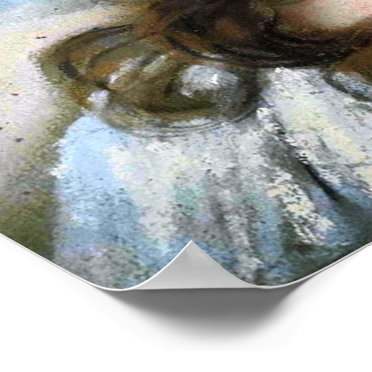 Vigée Le Brun - portret van het meisje Poster (Hoek)