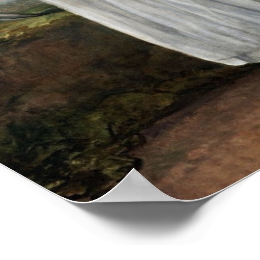 Vigée Le Brun - portret van Mohammed Dervish Khan Poster (Hoek)