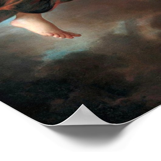 Vigée Le Brun - portret van prinses Caroline Poster (Hoek)