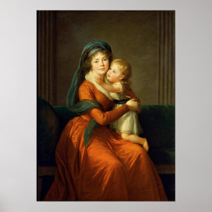Vigée Le Brun - Prinses Alexandra Golitsyna Poster
