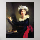 Vigée Le Brun - Self Portrait Poster (Voorkant)