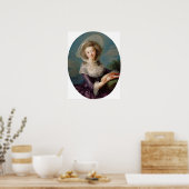 Vigée Le Brun - Vicomtesse De Vaudreuil Poster (Keuken)