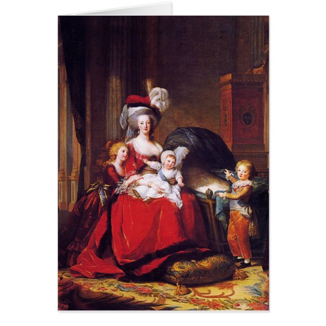 Vigée-Lebrun - Marie Antoinette en haar kinderen (Voorkant)