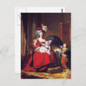 Vigée-Lebrun - Marie Antoinette en haar kinderen Briefkaart (Voorkant / Achterkant)