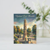 Vigeland Park Noorwegen Briefkaart (Staand voorkant)