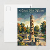 Vigeland Park Noorwegen Briefkaart (Voorkant / Achterkant)
