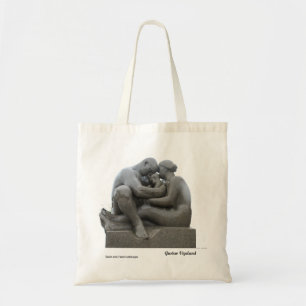 Vigeland sculpture (Oslo, Noorwegen) - canvas tas