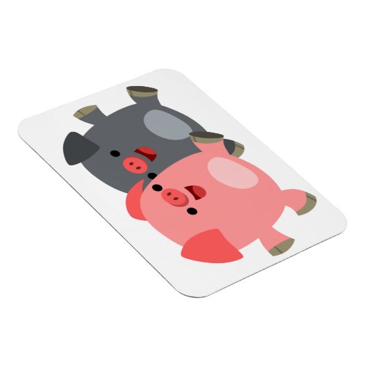 Viggen Flexibel magneet met taarzwart en witte Car (Rechterzijde)